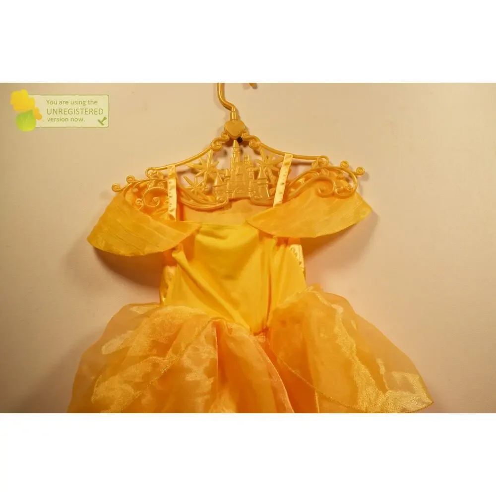 Disney Princess Belle Dress Girls Costume Size 3